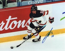 SARAH FILLIER SIGNED TEAM CANADA 2022 OLYMPICS GOLD 8X10 PHOTO PROOF #2