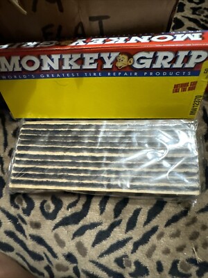 Monkey Grip Tire Plug Insert 7 1/4 Thin Black 50 In Box Tire Patch