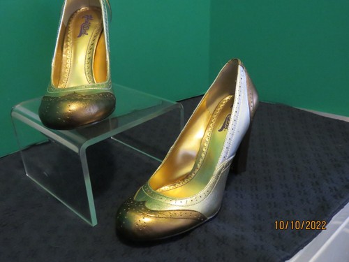 Hale Bob Women s Heels Imagine Bronze Size 6.5 M - Picture 2 of 6