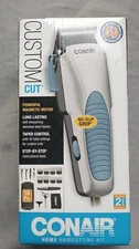 Conair Custom Cut Chrome Haircut Kit with Case, 21 Pieces HC244NGBV NEW 