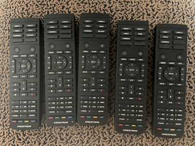 Crestron HR-150-B Handheld Remote, 8 TOP Buttons, Black {ONE REMOTE ...