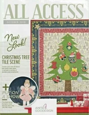 Anita Goodesign ALL ACCESS VIP OCTOBER 2019 Embroidery Design CD &  PAPER BOOK