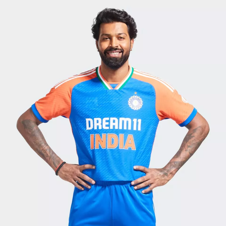 New India Cricket Team T20 World Cup Jersey 2025 For Men's Version