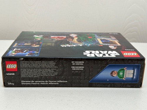 LEGO STAR WARS: RETIRED NEW Sealed Millennium Falcon Holiday Diorama (40658) - 第 6/6 張圖片