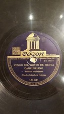 SPANISH 78 rpm RECORD Odeon ALODIA SANCHEZ GOMEZ Francisco Matas Pereda ETHNIC