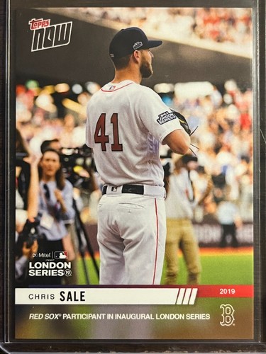 2019 Topps Now LS-10 Chris Sale