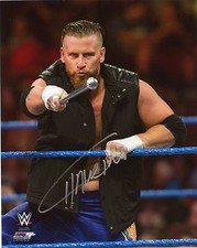 CURT HAWKINS WWE SIGNED 8x10 PHOTOFILE PHOTO w/ COA