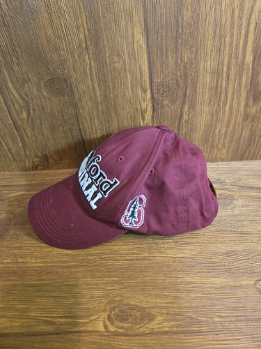 Stanford University Cardinals Baseball Cap Snapback Crimson Red Top Of The World - Picture 2 of 4