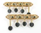 1:18 F style Mandolin Mandola Gold-plated machine head tuner peg key 636G-P7B