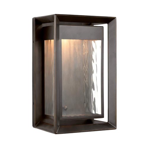 Generation Lighting Wall Lantern Sconce 1-Light 13 in Outdoor Antique Bronze