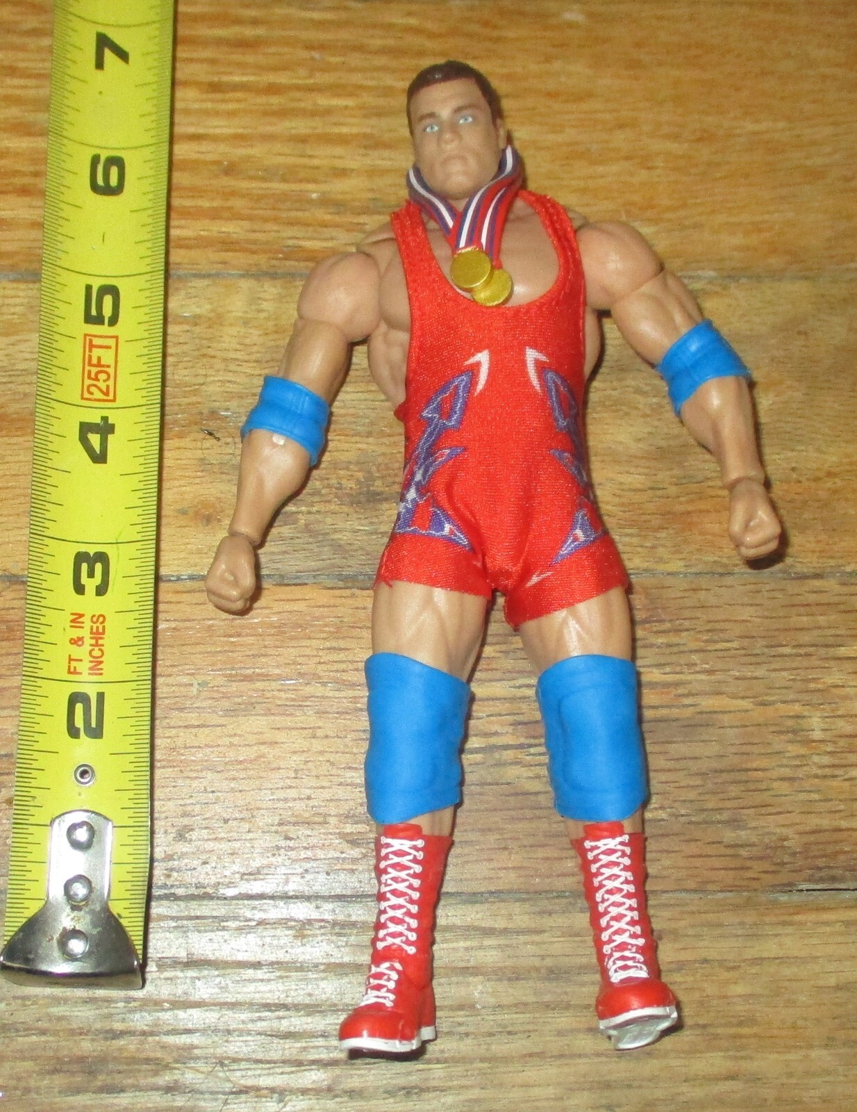 2023 WWF WWE Mattel Kurt Angle Ultimate Edition Wrestling Figure NWA TNA Impact