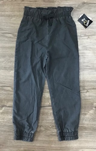 Girls' Lightweight Smock Waist Utility Jogger Pants Elastic Ankle S M L XL XXL - Picture 5 of 8