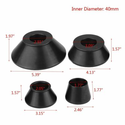 Auswuchtkonus 4-tlg Konus Zentrierkonus Set 4-tlg. - Für Auswuchtmaschinen Mit 40 Mm Welle Radauswuchtmaschine Zubehör