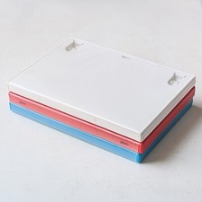 OEM Nintendo Wii White / Red / Blue Wii U Replacement Case Box w/ Embossed Logo