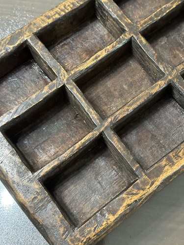 Rare Antique Javanese? Hand Carved Betel Nut Box Spice Box - Picture 9 of 13