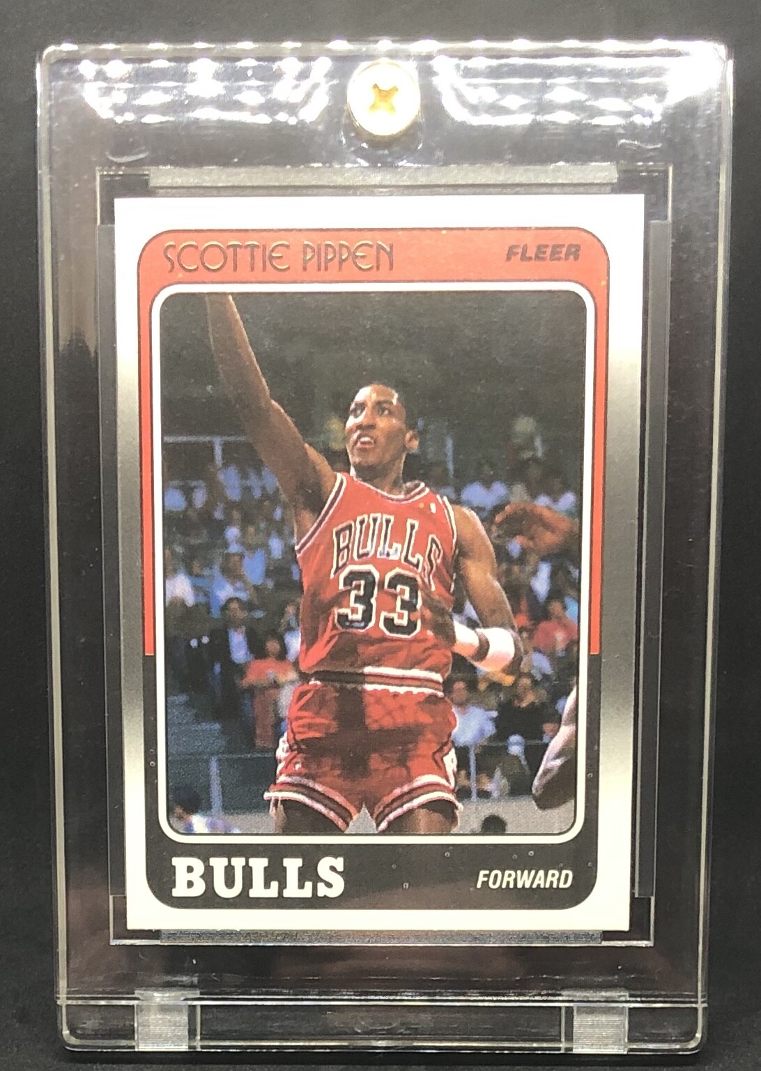 トレーディングカード 1989-90 Fleer #23 SCOTTIE PIPPEN Lot x3 Chica 