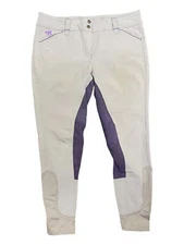 Smartpak Piper FS Breeches - Light Blue/Purple - 36L - USED