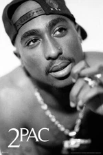 Tupac Posters 2Pac Poster Smoking Blunt Photo 90s Art Print Poster 16x24