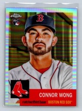 2022 Topps Chrome Platinum Rookie RC Refractor #31 Connor Wong Boston Red Sox