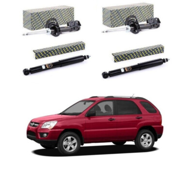 Ashika 2 Front 2 Rear Shocks for Kia Sportage Hyundai Tucson