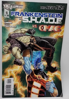 Frankenstein Agent of S.H.A.D.E #5 DC Comics 2012