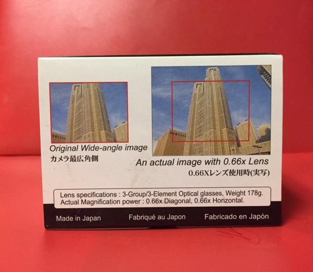 RAYNOX HD-6600 0.66X WIDE ANGLE LENS 52mm +UV 72mm NIKON AF-S 18-55mm 55-200mm - Image 4 of 4