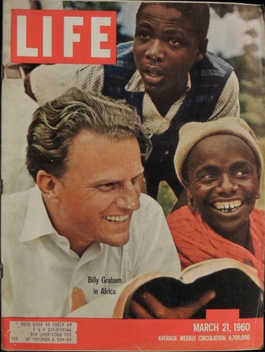 LIFE March 21,1960 Billy Graham / Actors Strike / Russian Sailors Adrift - Picture 1 of 3