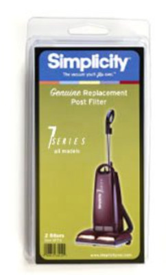 Simplicity 7 Series Genuine Replacement Filter HEPA New Pleated Post Filter