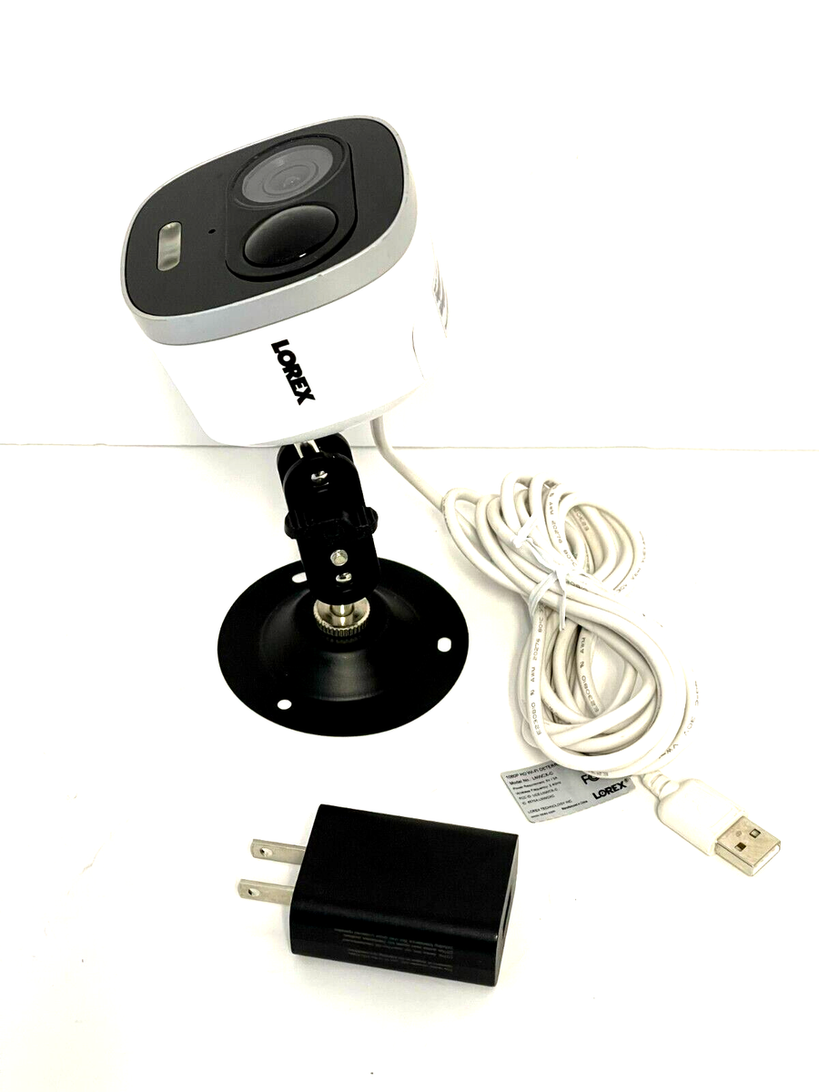 Lorex LNW16XF 1080p Active Deterrence WiFi Security Camera White