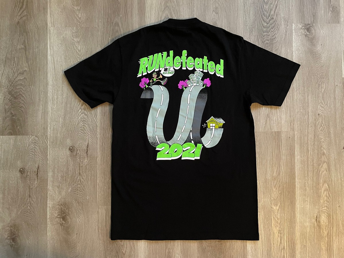 Undefeated Run 2021 S/S Black T-Shirt Size Medium $36 MSRP | eBay
