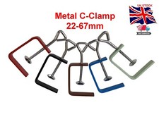 Metal C-Clamp 65mm Jaw Capacity Hobby Jewellers Choice NEW