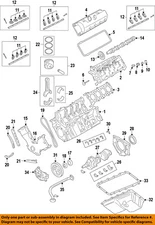 FORD OEM-Engine Crankshaft Crank Seal AT4Z6701A