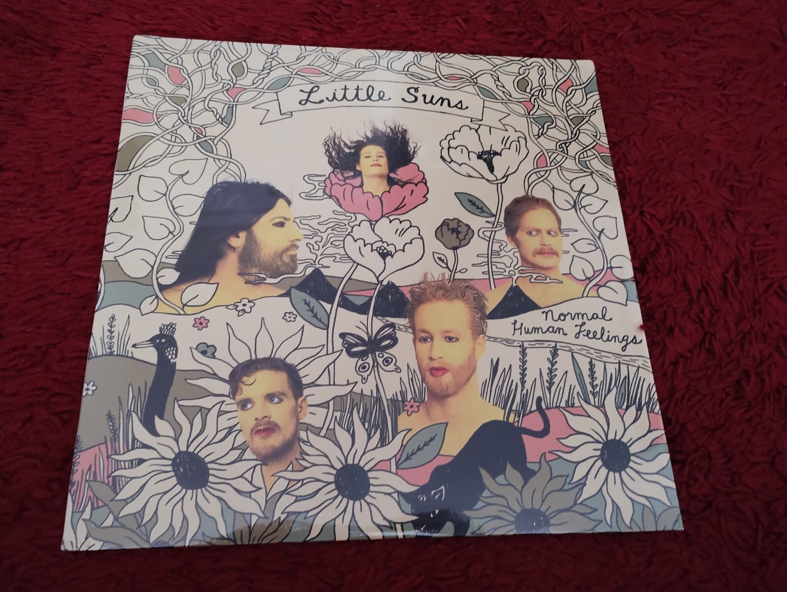 LITTLE SUNS - Normal Human Feelings - Vinyl LP *NEW & SEALED*