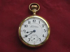 Hamilton 940 21j 18s Private Label Railroad Pocket Watch, B Anderson Kindred ND