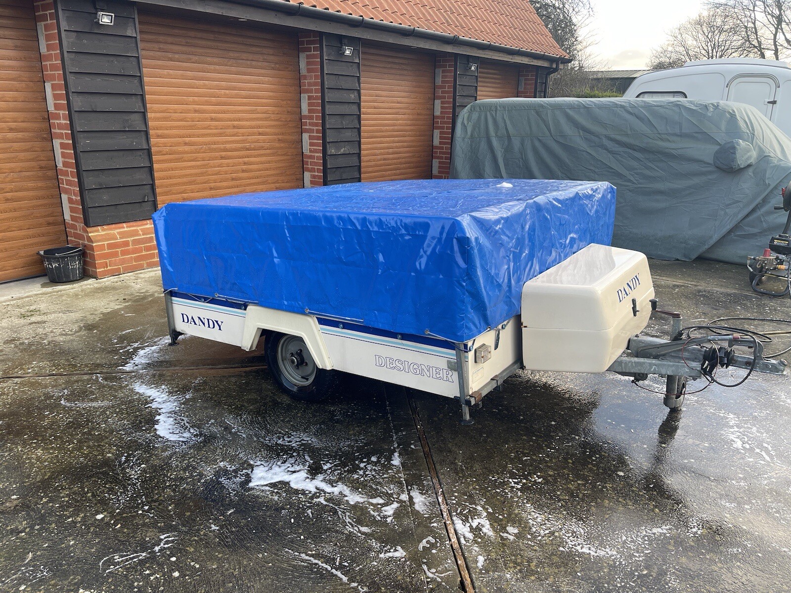 Dandy Trailer Tent With Factory Awning eBay