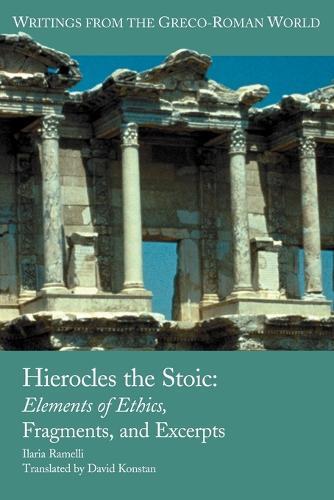 Thumbnail - Ilaria Ramelli Hierocles The Stoic (taschenbuch) (us Import)