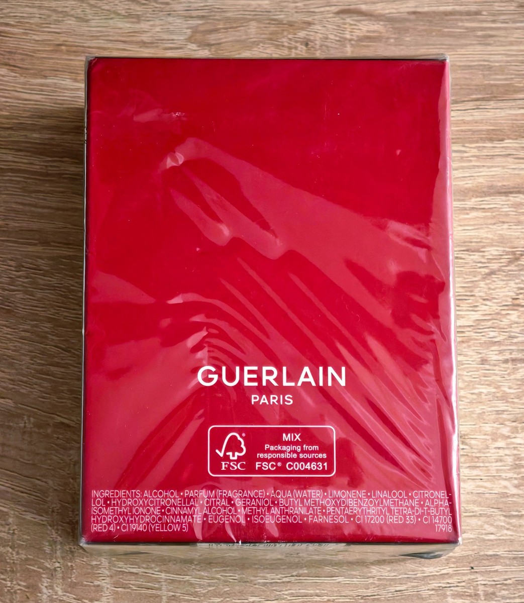 Guerlain Habit Rouge Rouge Prive 100ml 3.3 fl oz EDP Spray New In