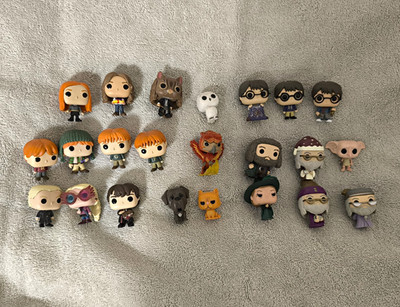 Harry Potter Kleine Funko Pop aus Adventskalender MINUS SNAPE, daher 23 Figuren