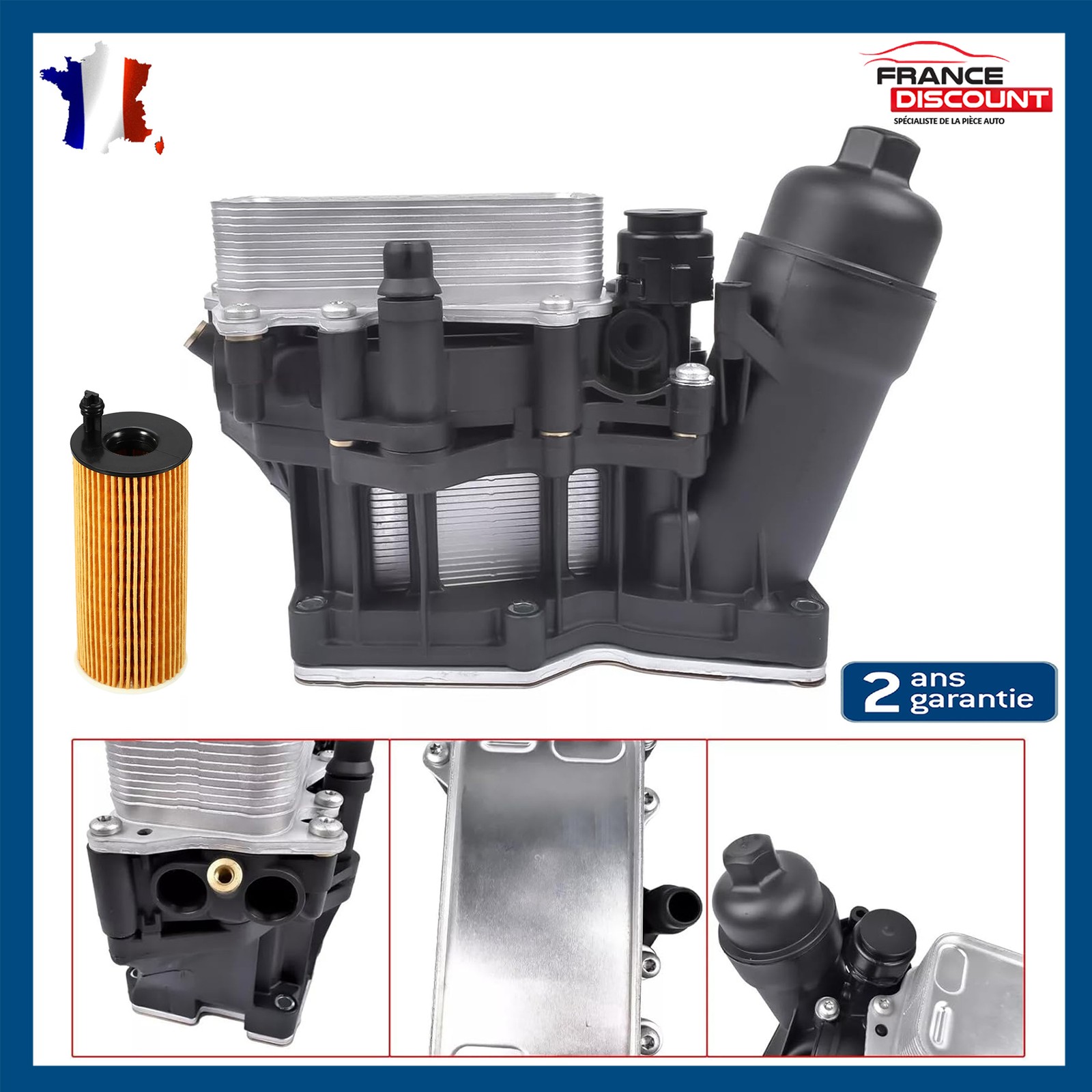 Refroidisseur d'huile BMW F87 F22 bloc de refroidissement thermique 11137800620