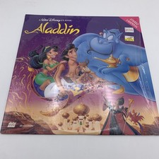"Aladdin" Extended Play Laserdisc LD - Walt Disney