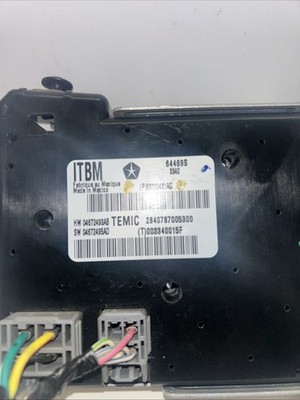 2010-2012 Dodge Ram 1500 2500 3500 Trailer Brake Controller ITBM P56029431AG