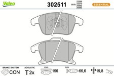 Kits de frein Ford MONDEO