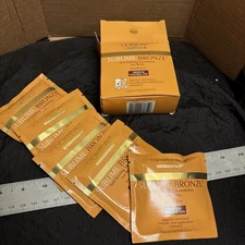 L'Oreal Paris Sublime Bronze Self-Tanning Towelettes for Body 5 Ct Open Box
