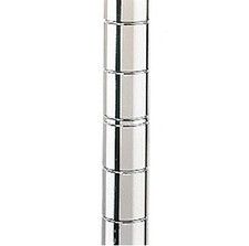 Commercial Chrome Wire Shelf Shelving Posts 74" - 4 Posts