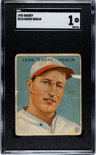 1933 Goudey #110 Goose Goslin SGC 1