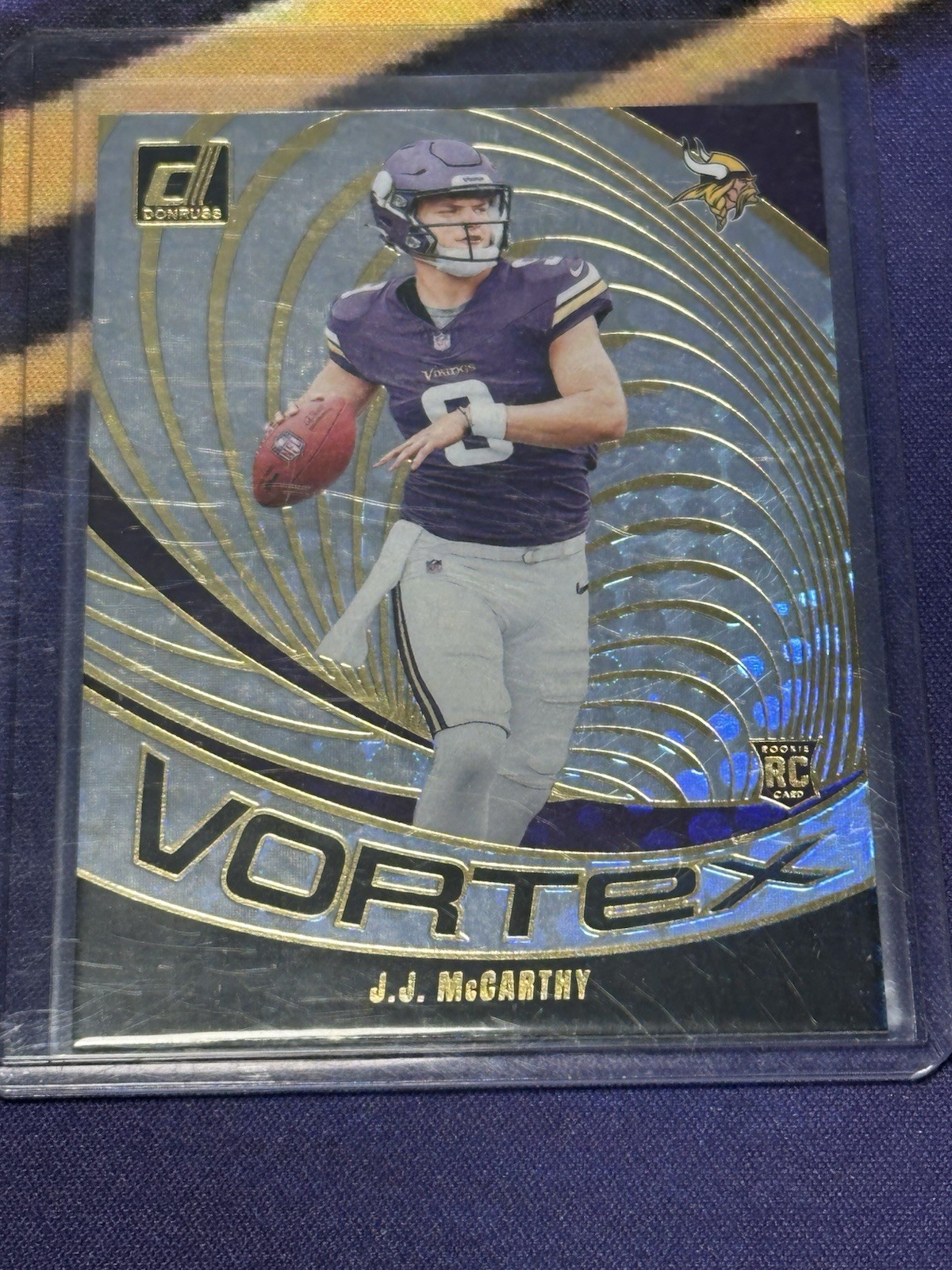 2024 Panini Donruss - Vortex J.J. McCarthy #VOR-JMC (RC)