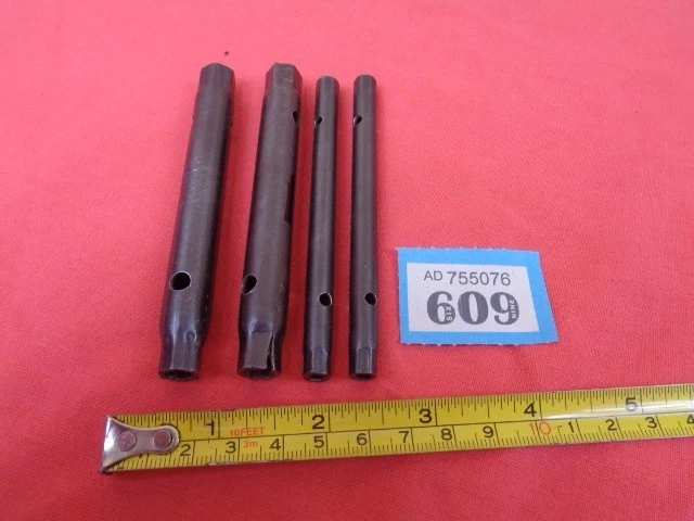 4 x A.H.D.M. & Co 1953 /I War department Box Spanner's Tools Job Lot # 609