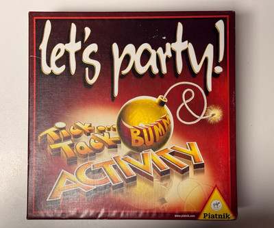 Piatnik Lets Party Tick Tack Bumm Activity Partyspiel 2in1 geprüft gebraucht
