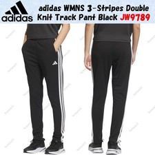 adidas WMNS 3-Stripes Double Knit Track Pant Black JW9789 Japan size