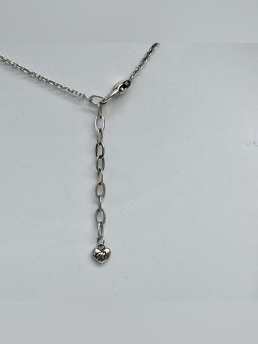 Brighton Dazzling Love silver heart necklace - Picture 4 of 5